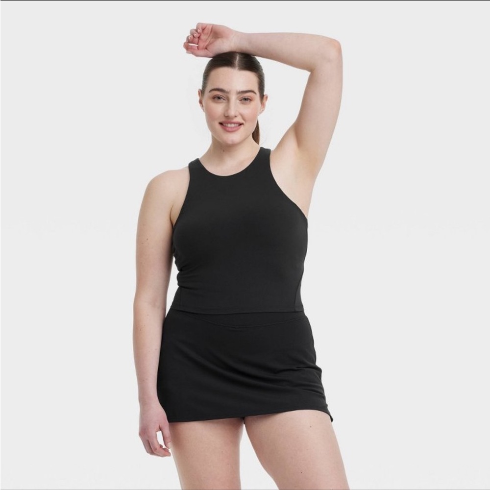 All in Motion Black Sports Bra